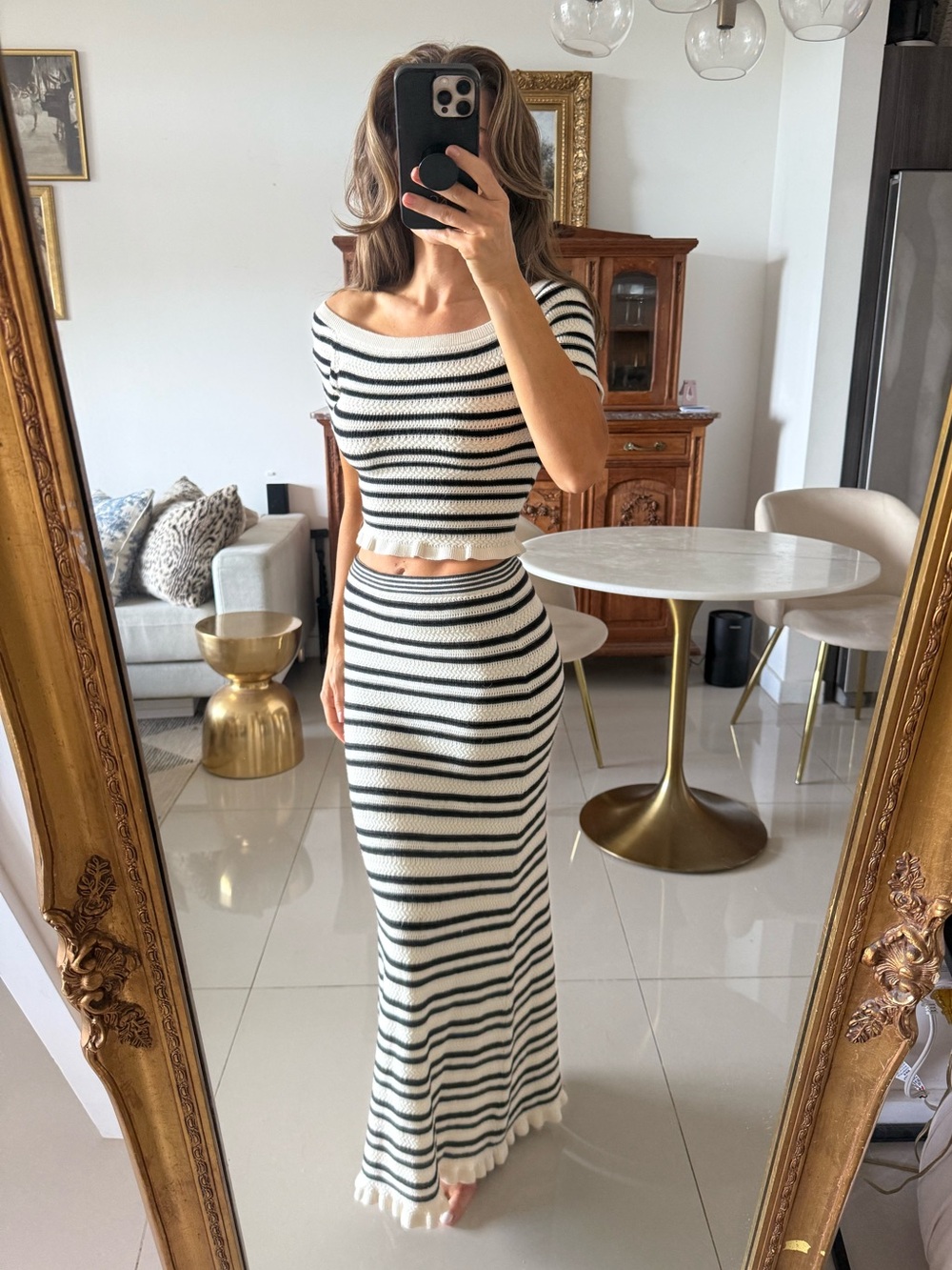 Asos Knit Skirt Set